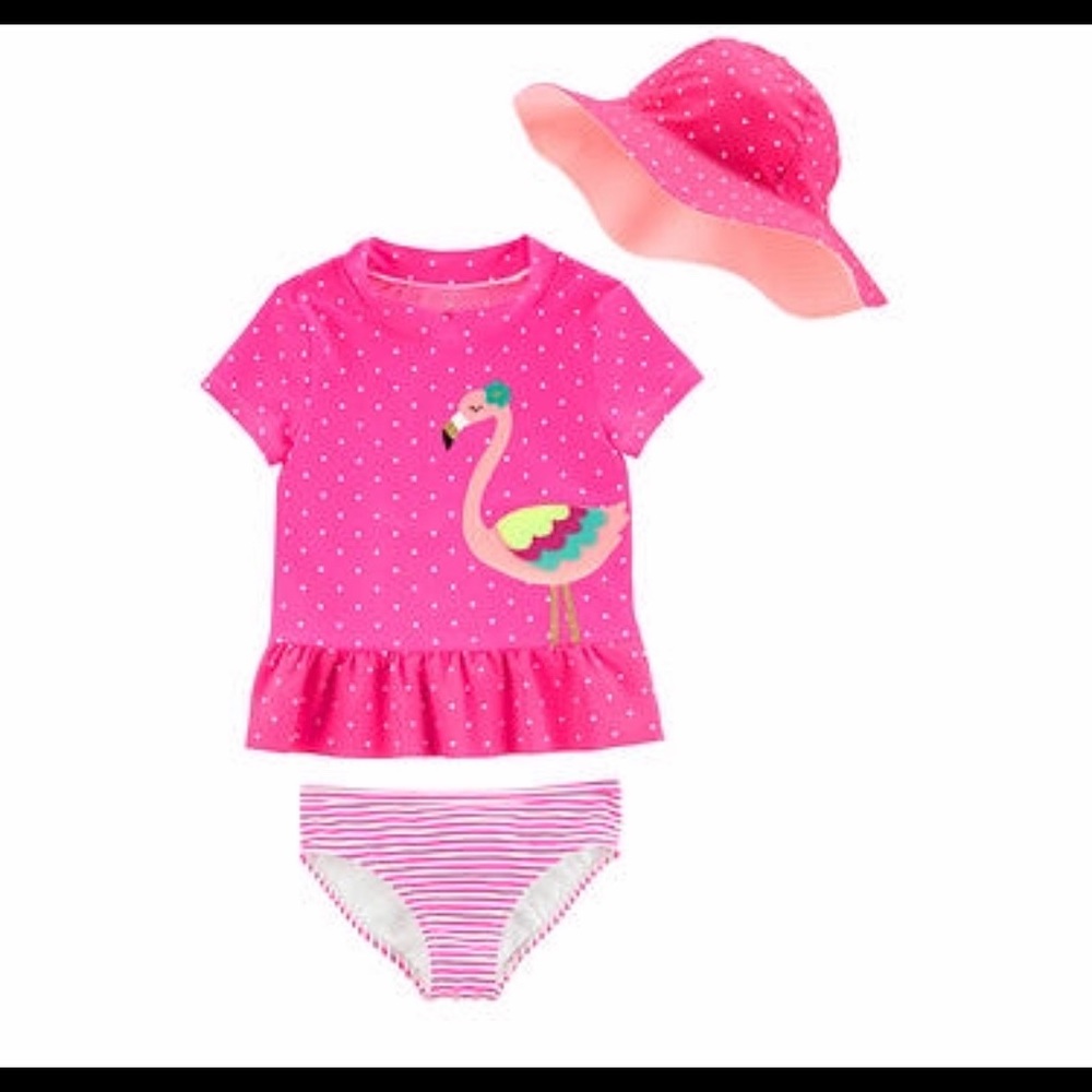 Carter’s girls swim 3 piece suit